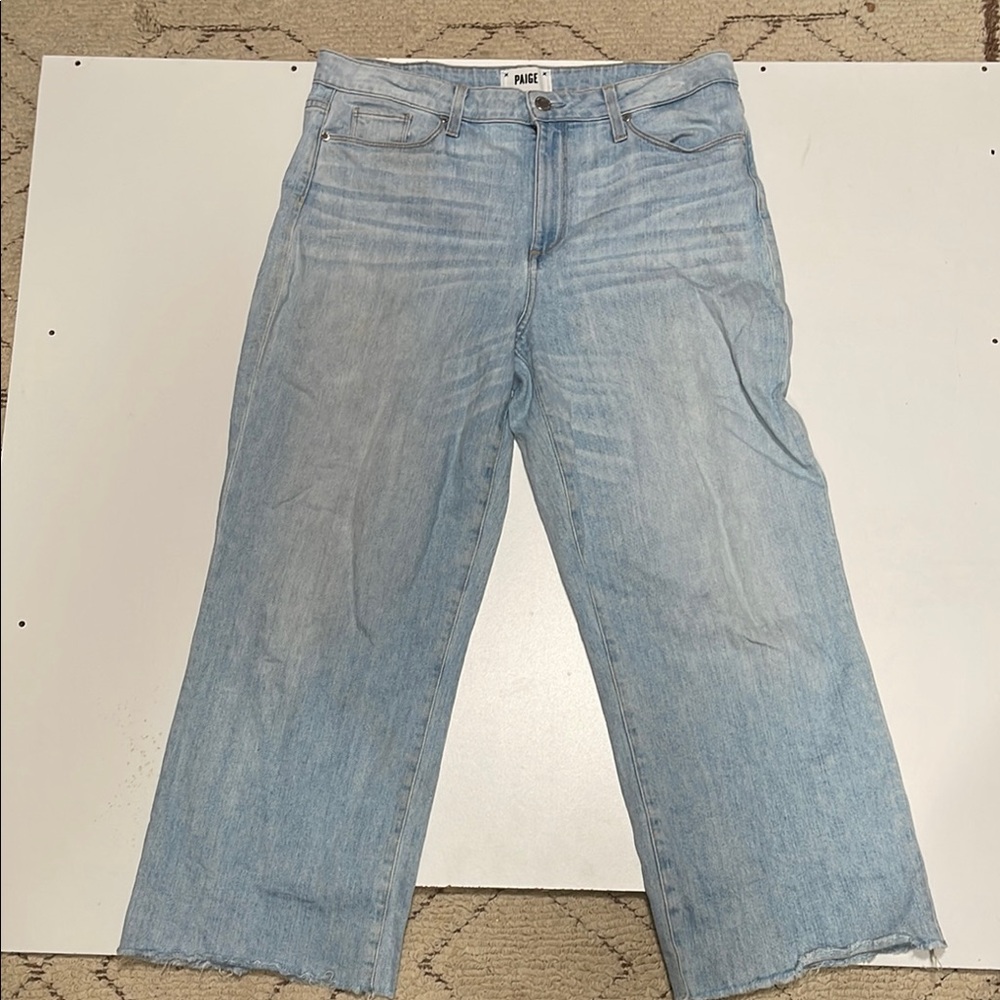 PAIGE Light Blue Women's Jeans